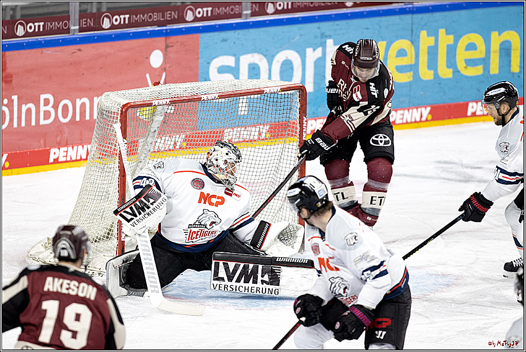 PENNY DEL;  Koelner Haie - Nuernberger Ice Tigers; Koeln, 25.03.2021